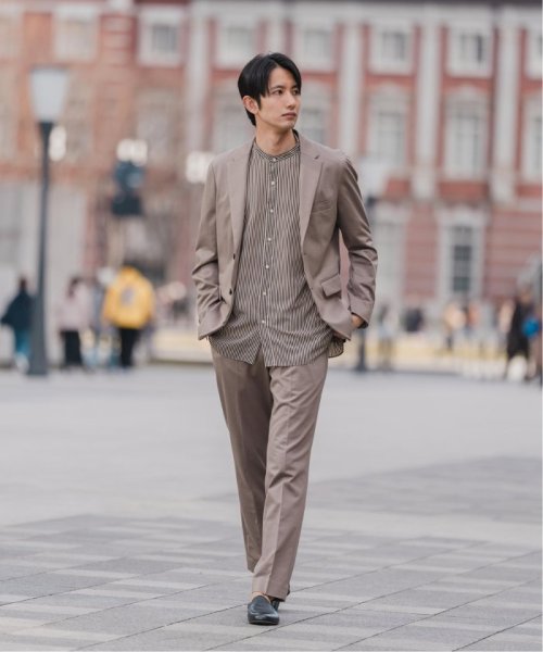 メランジ ジャージ 2B ジャケット【セットアップ着用可】 セットアップ着用可