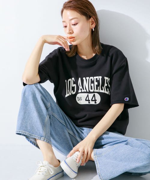 URBAN RESEARCH Sonny Label(アーバンリサーチサニーレーベル)/『別注』Champion×Sonny Label　ロゴスウェットTシャツ/img17