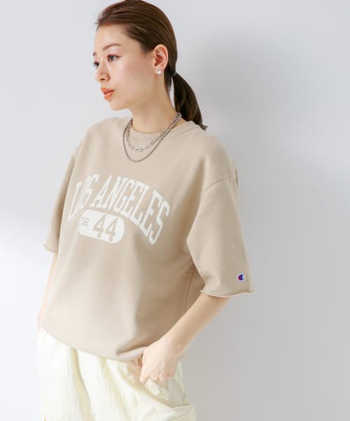 URBAN RESEARCH Sonny Label(アーバンリサーチサニーレーベル)/『別注』Champion×Sonny Label　ロゴスウェットTシャツ/img28