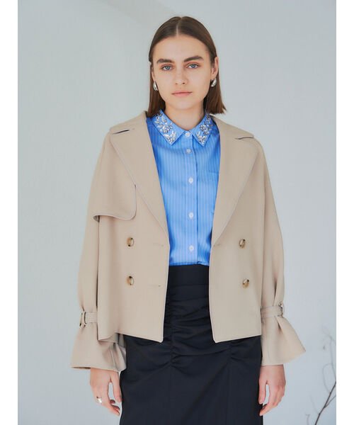 ショートトレンチコート その他のジャケット C1601129926(12344円)