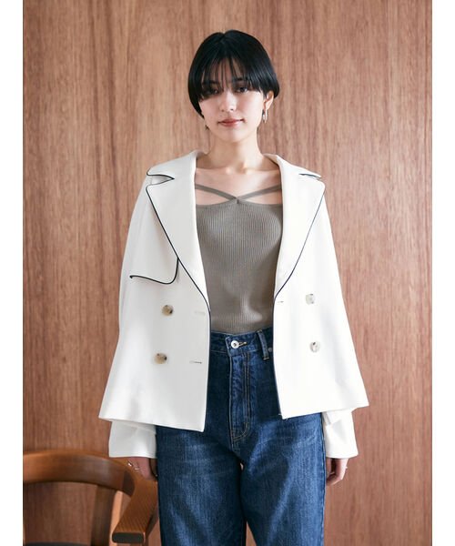 ショートトレンチコート その他のジャケット C1601129926(12344円)