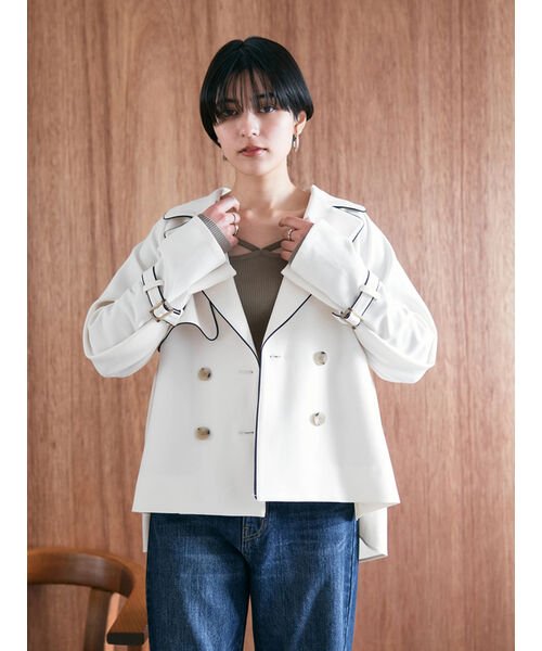 ショートトレンチコート その他のジャケット C1601129926(12344円)