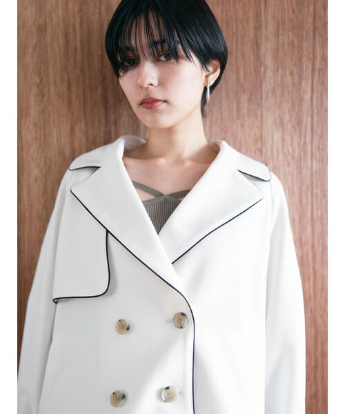 ショートトレンチコート その他のジャケット C1601129926(12344円)