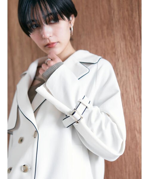 ショートトレンチコート その他のジャケット C1601129926(12344円)