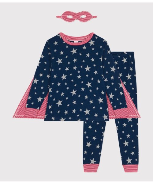 PETIT BATEAU(プチバトー)/長袖パジャマ（マント付き）/img05