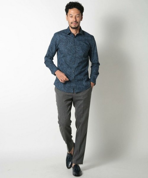 DISTINCTION MEN'S BIGI(ディスティンクションメンズビギ)/ストレッチツイルスラックス/img03