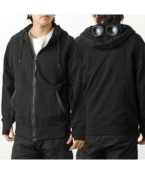 C.P.COMPANY(シーピーカンパニー)/C.P.COMPANY パーカー iagonal Raised Fleece Goggle Zipped/img01