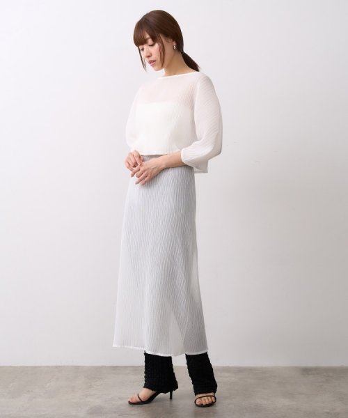 DRESSTERIOR(ドレステリア)/CODE A｜sheer pleats tops/img10