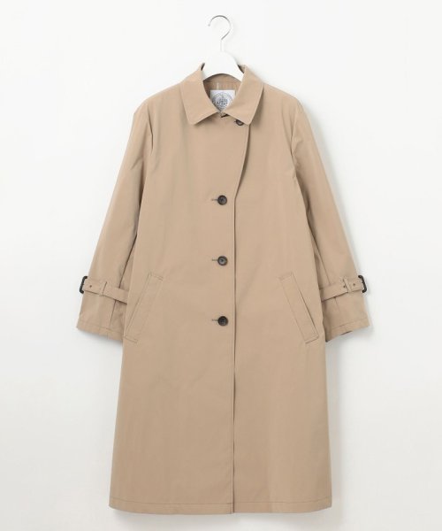 【洗える・撥水】Reポリアーティローザ シングル トレンチコート 