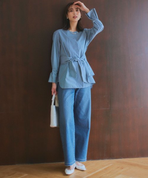 【一部店舗限定】23区DENIM ストレッチ ワイドパンツ 23区DENIM 品番 パンツ