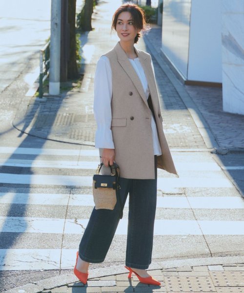 【一部店舗限定】23区DENIM ストレッチ ワイドパンツ 23区DENIM 品番 パンツ