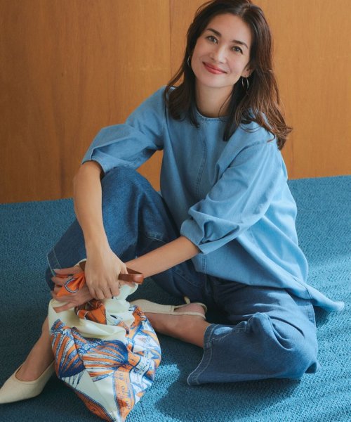 【一部店舗限定】23区DENIM ストレッチ ワイドパンツ 23区DENIM 品番 パンツ