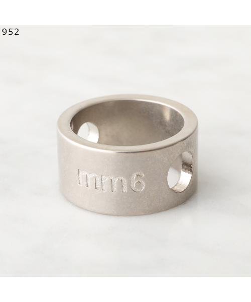 MM6 リング SM7UQ0022SV0148 ロゴ リング