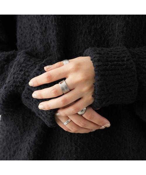 MM6 リング SM7UQ0022SV0148 ロゴ リング