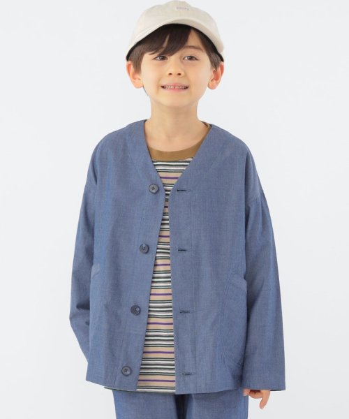 SHIPS KIDS(シップスキッズ)/SHIPS KIDS:100～130cm / カラーレス ワーク シャツ/img06