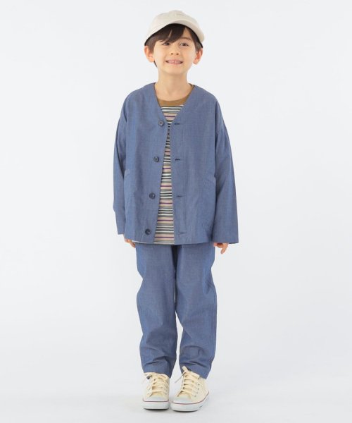 SHIPS KIDS(シップスキッズ)/SHIPS KIDS:100～130cm / カラーレス ワーク シャツ/img12