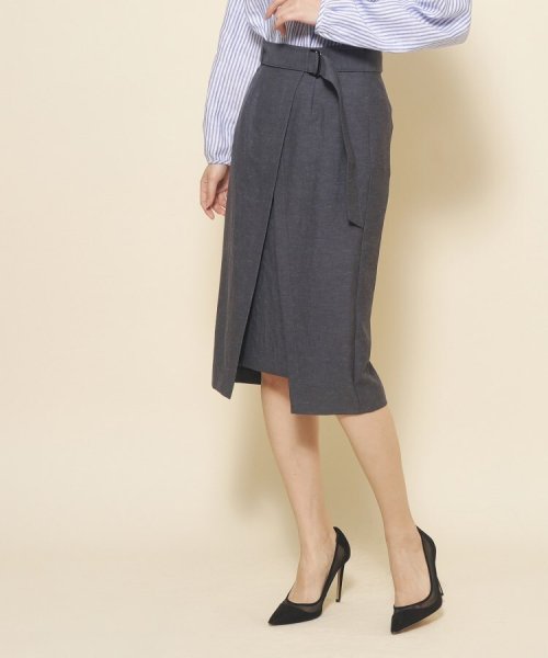 COUP DE CHANCE(クードシャンス)/【洗える】女性らしい美しさを演出する ラップデザインのタイトスカート/img09