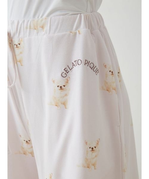 gelato pique(gelato pique)/【ラッピング済み】DOG柄ワンポイントTシャツ＆ショートパンツSET/img20