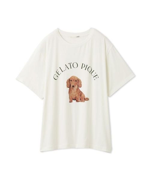 gelato pique(gelato pique)/【ラッピング済み】DOG柄ワンポイントTシャツ＆ショートパンツSET/img26