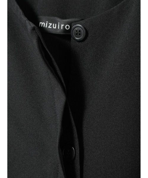 mizuiro ind フロントフライコクーンジレ 