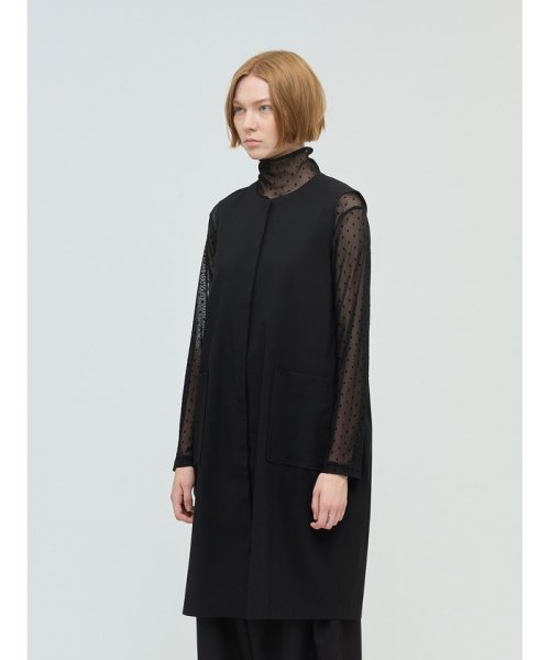 mizuiro ind フロントフライコクーンジレ 