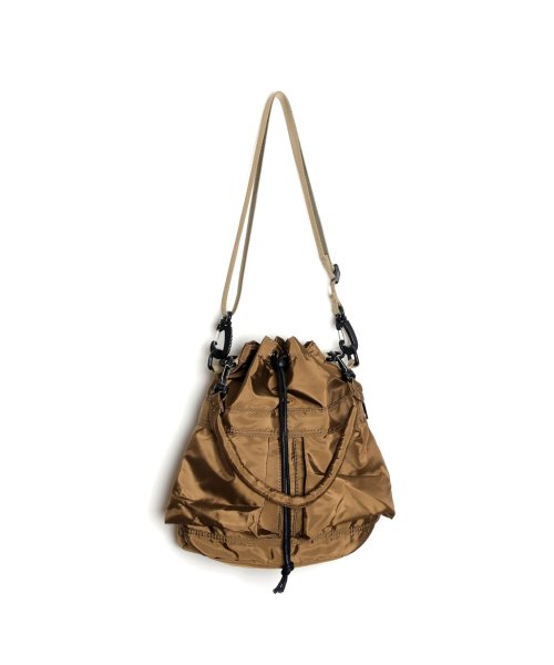 MAISON mou(メゾンムー)/【recomend selection/セレクト】double pocket drawstring bag ダブルポケット巾着 2way バッグ/img26