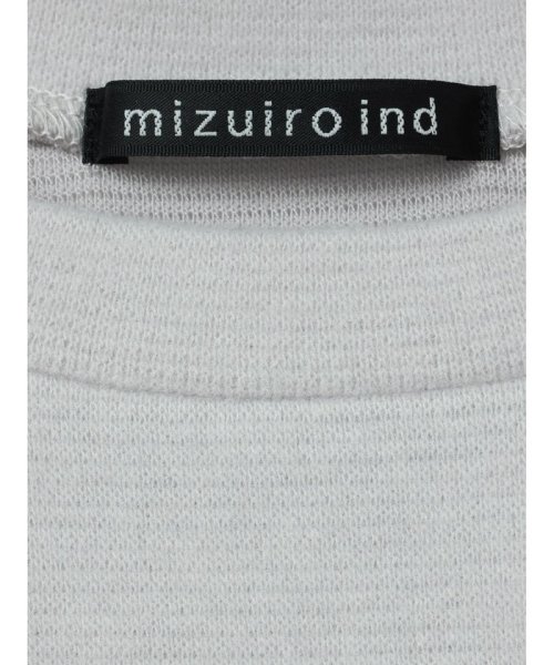 mizuiro ind(ミズイロインド)/mizuiro ind クルーネックロングスリーブT/img22