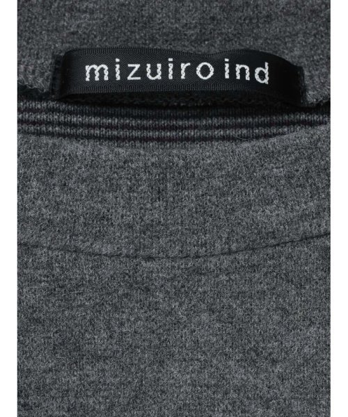 mizuiro ind(ミズイロインド)/mizuiro ind クルーネックロングスリーブT/img23