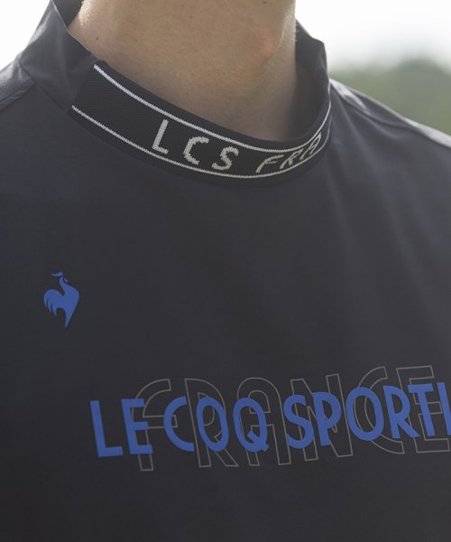 le coq sportif GOLF (ルコックスポルティフ（ゴルフ）)/半袖オーバーサイズモックネックシャツ/img03