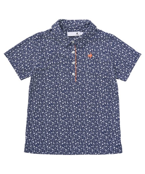 le coq sportif GOLF (ルコックスポルティフ（ゴルフ）)/【ストレッチフォーサー】花柄半袖シャツ/img09