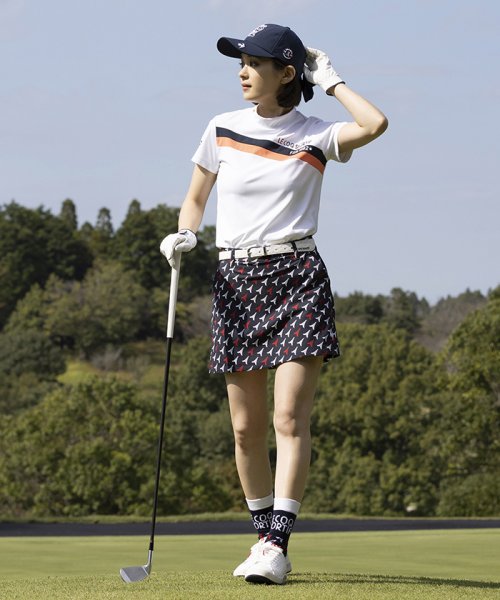 le coq sportif GOLF (ルコックスポルティフ（ゴルフ）)/エッフェル柄キュロットパンツ/img05