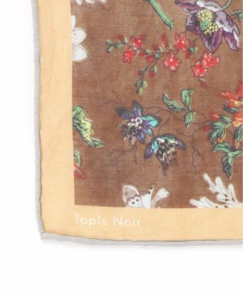 VERMEIL par iena(ヴェルメイユ　パー　イエナ)/【TAPIS NOIR/タピス ノワール】Handkerchief Brown Flower/img04