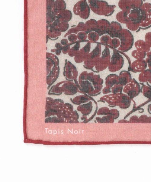 VERMEIL par iena(ヴェルメイユ　パー　イエナ)/【TAPIS NOIR/タピス ノワール】Handkerchief Red Flower/img03