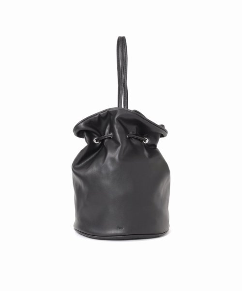 U by Spick&Span(ユーバイ　スピック＆スパン)/【Tuo/トゥオ】 Drawstrin Faux Leather Bag/img07