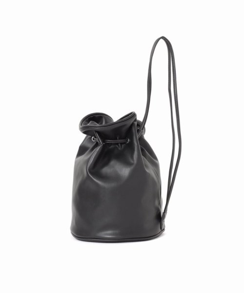 U by Spick&Span(ユーバイ　スピック＆スパン)/【Tuo/トゥオ】 Drawstrin Faux Leather Bag/img08