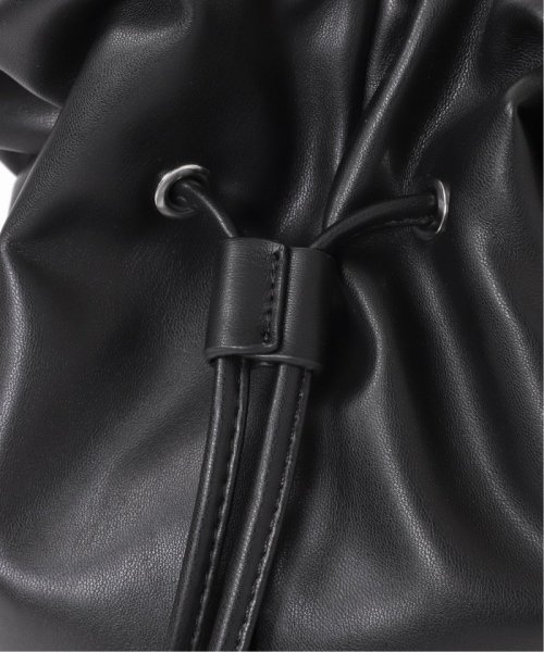 U by Spick&Span(ユーバイ　スピック＆スパン)/【Tuo/トゥオ】 Drawstrin Faux Leather Bag/img12