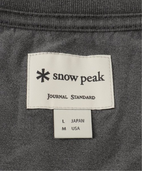 JOURNAL STANDARD(ジャーナルスタンダード)/SNOW PEAK × JOURNAL STANDARD / 別注 Pigment Dyed Logo L/S Tshirt/img67