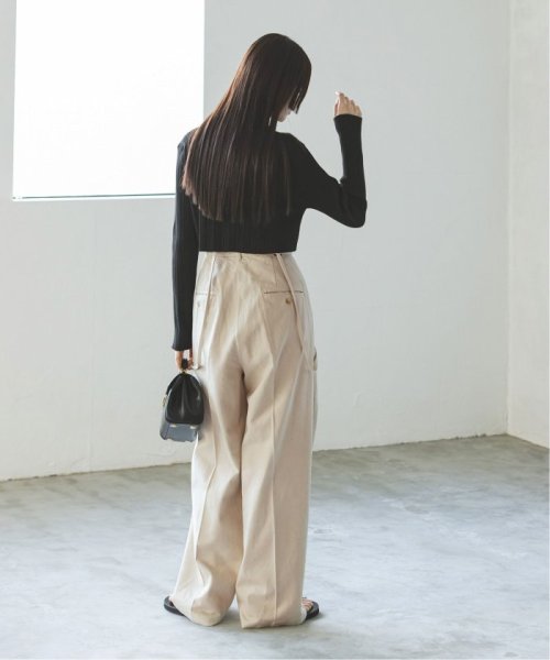 NOBLE(ノーブル)/【SERGE de bleu】2TUCK SUSPENDER PANTS/img03