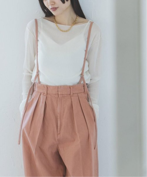 SERGE de bleu/サージ 2TUCK SUSPENDER PANTS SERGE de bleu サージ