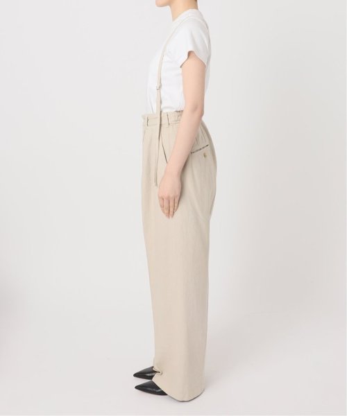 NOBLE(ノーブル)/【SERGE de bleu】2TUCK SUSPENDER PANTS/img09