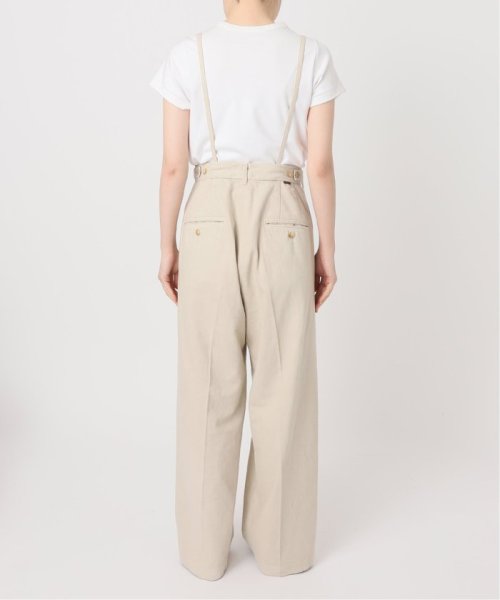 SERGE de bleu/サージ 2TUCK SUSPENDER PANTS SERGE de bleu サージ