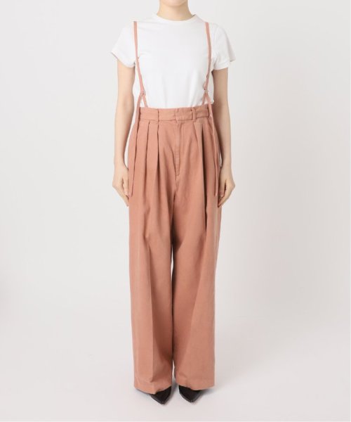 NOBLE(ノーブル)/【SERGE de bleu】2TUCK SUSPENDER PANTS/img25