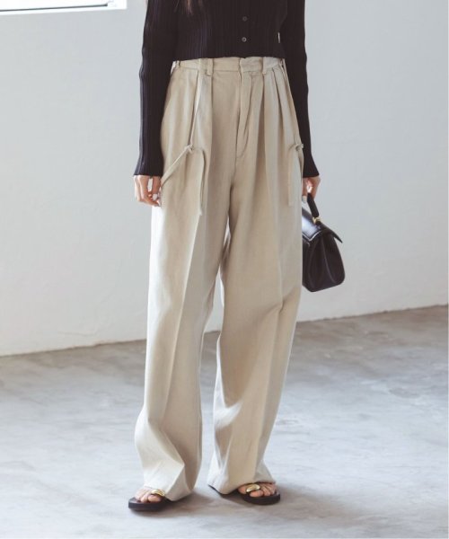 SERGE de bleu/サージ 2TUCK SUSPENDER PANTS SERGE de bleu サージ