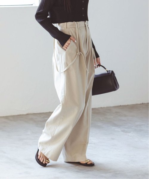 SERGE de bleu/サージ 2TUCK SUSPENDER PANTS SERGE de bleu サージ