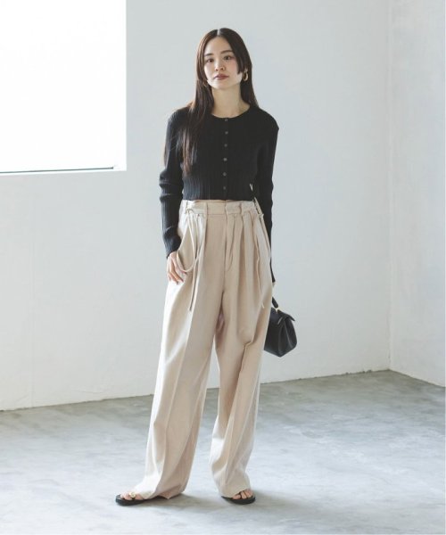 NOBLE(ノーブル)/【SERGE de bleu】2TUCK SUSPENDER PANTS/img30