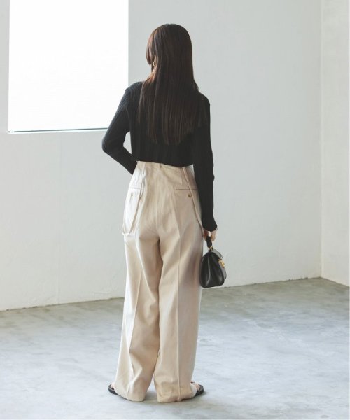 SERGE de bleu/サージ 2TUCK SUSPENDER PANTS SERGE de bleu サージ