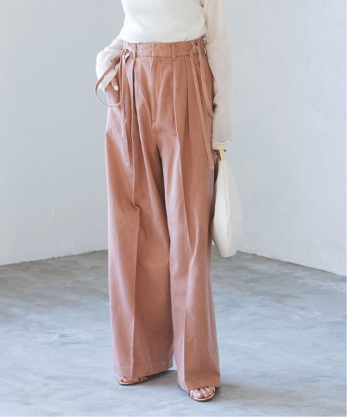 SERGE de bleu/サージ 2TUCK SUSPENDER PANTS SERGE de bleu サージ