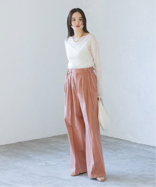 SERGE de bleu/サージ 2TUCK SUSPENDER PANTS SERGE de bleu サージ