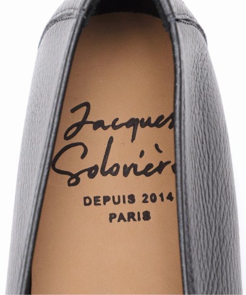 【Jacques Soloviere / ジャック ソロヴィエール】JACQUES grained calf ≪2024春夏新作≫LANVIN COLLECTION　ブレイドレースビットローファー　83499 CE2501879250(19305円)