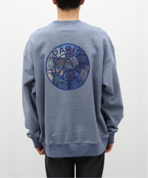 Paris Saint-Germain(Paris SaintGermain)/【Poggy × Paris Saint－Germain】PSG PLJ ECO INDIGO Crew neck sweatshirts/img04